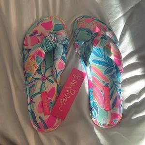 Lilly Pulitzer sandals/slippers NWT